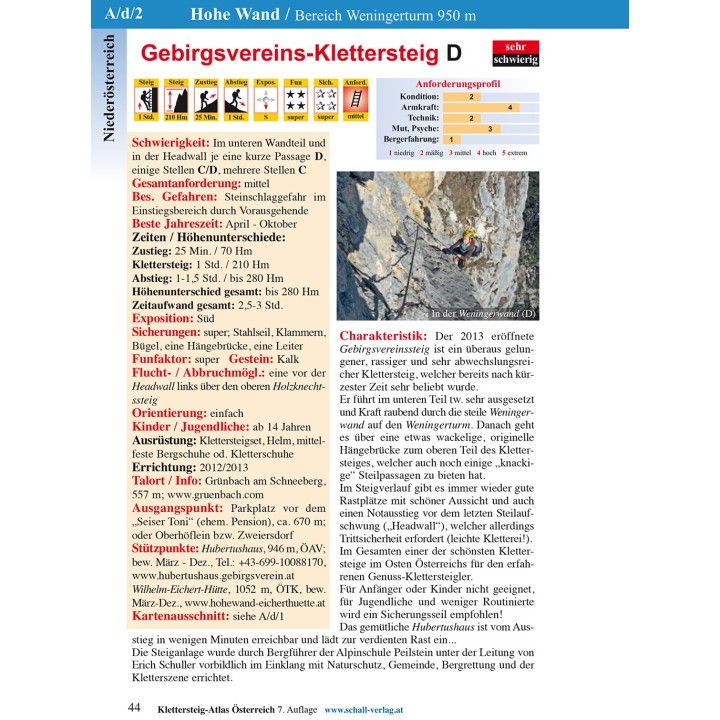 Klettersteig-Atlas Österreich