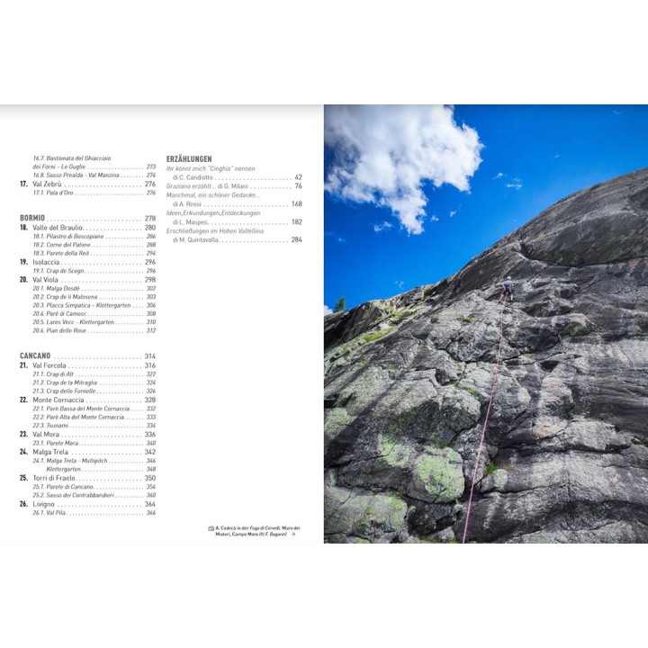 Kletterführer Valtellina rock