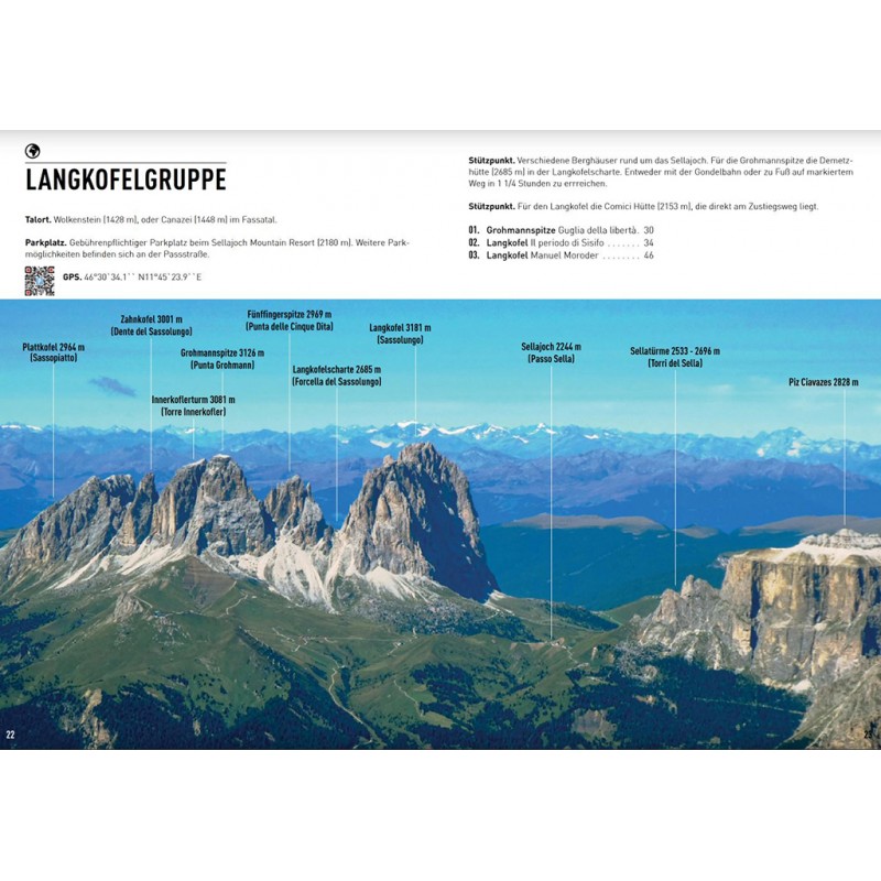 Dolomiten 53 Routen und Erlebnisse