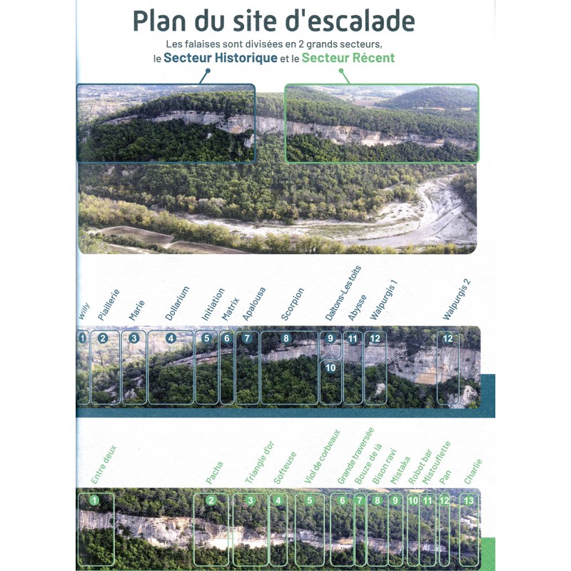 Klettertopo Entrechaux