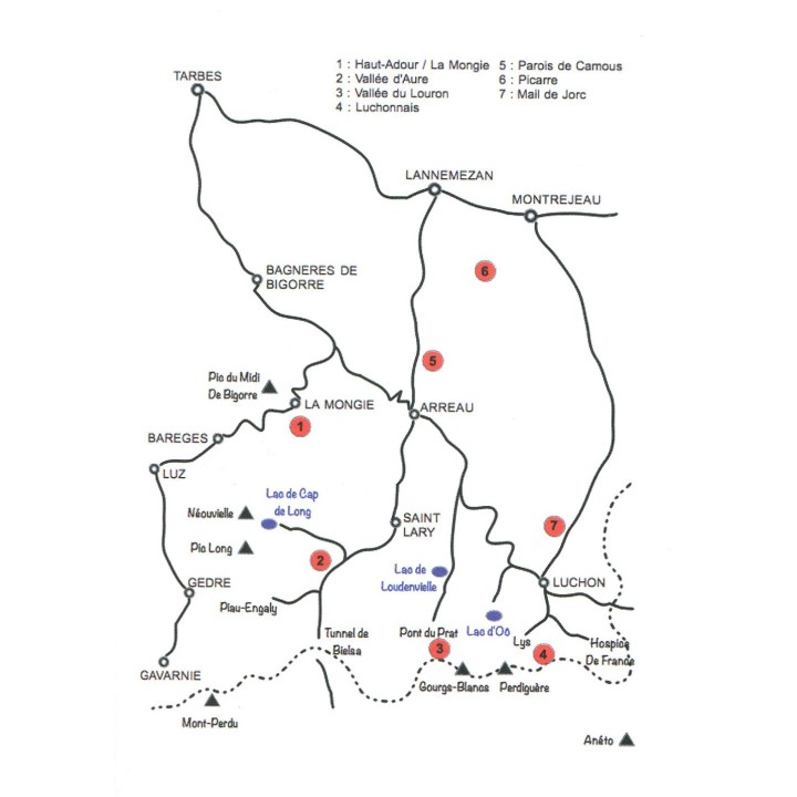 Kletterführer Lignes de Fuite (Zentralpyrenäen)