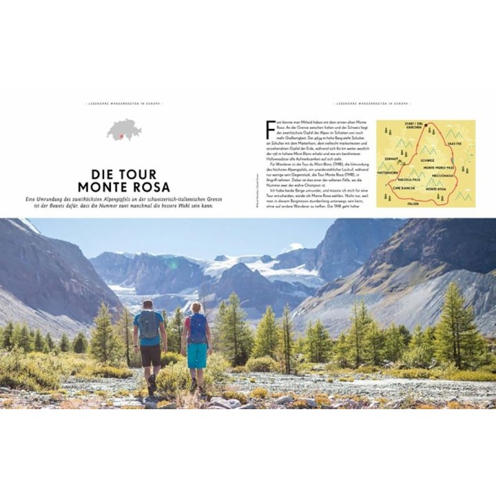 Legendäre Wanderrouten in Europa