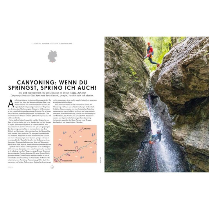 Legendäre Outdoor Abenteuer in Deutschland