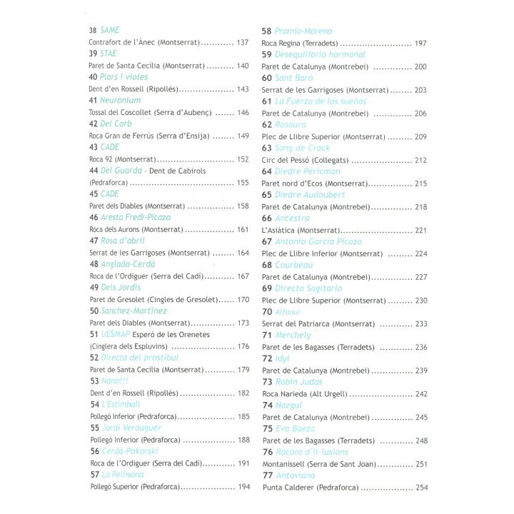 100 vies d'escalada sostenible a Catalunya