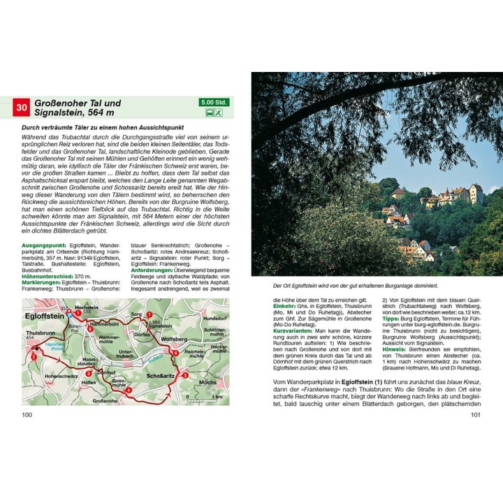 Wanderführer Fränkische Schweiz