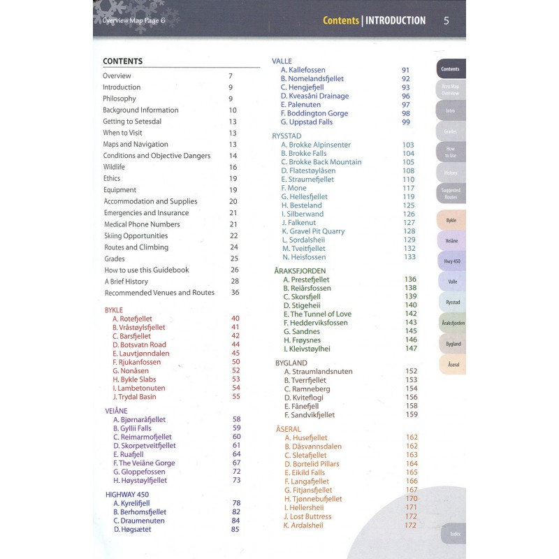 Setesdal Selected Ice Climbs