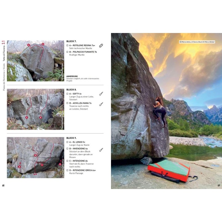 Boulderführer Val di Mello