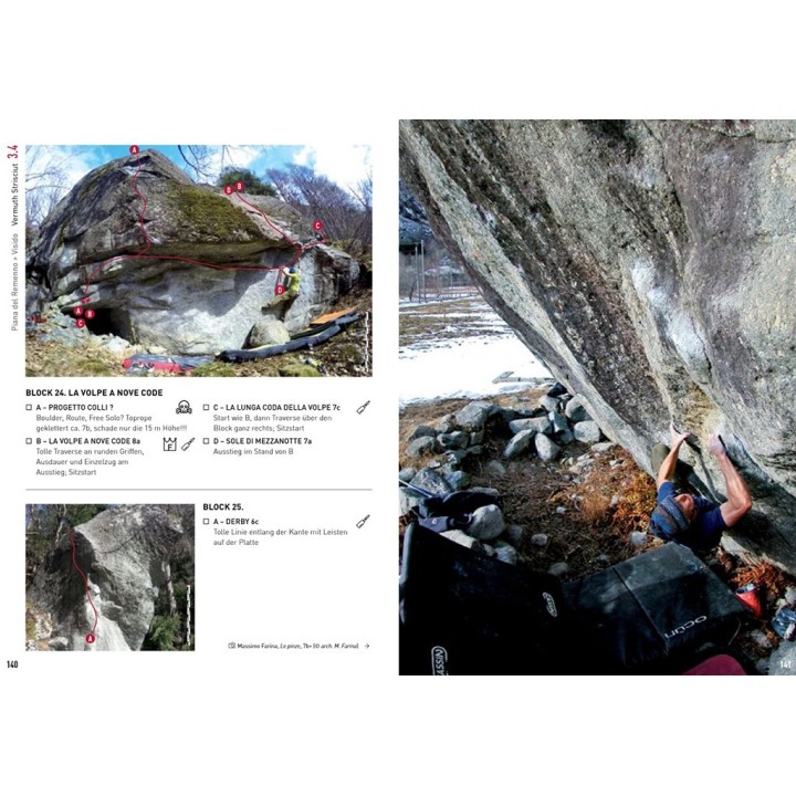 Boulderführer Val di Mello