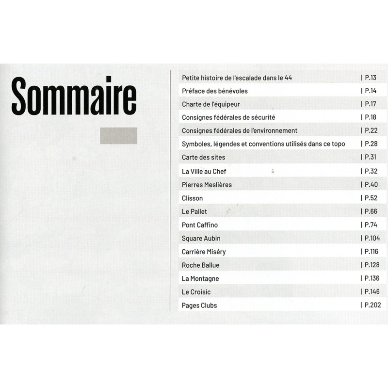 Topoguide Escalade en loire-Atlantique