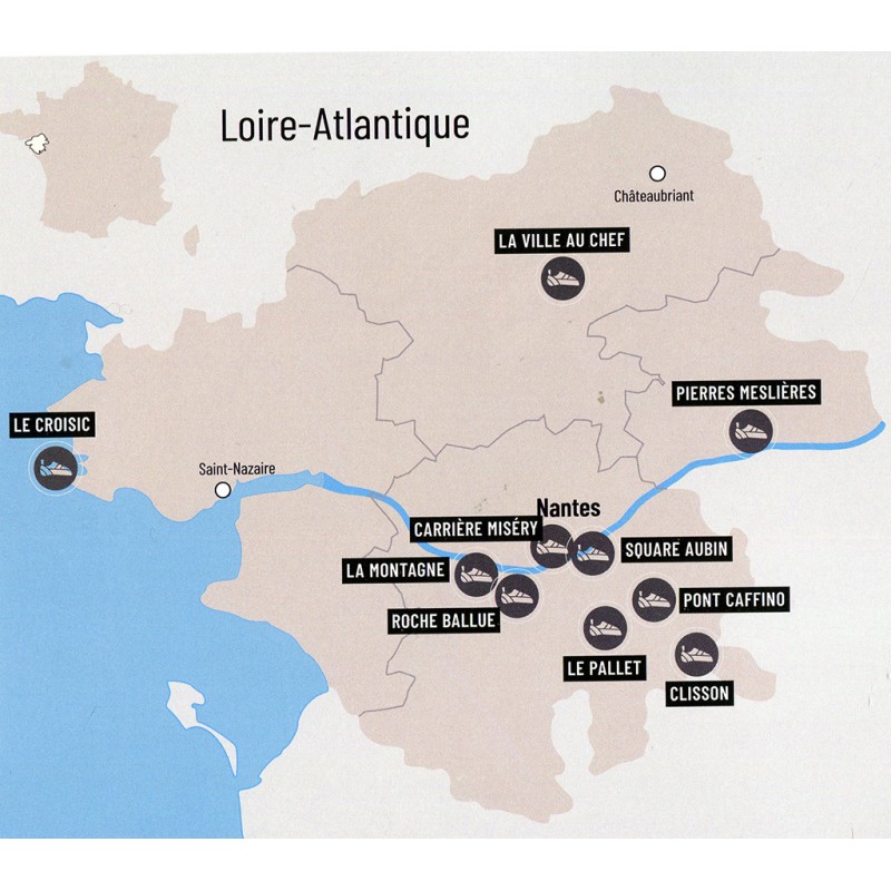 Topoguide Escalade en loire-Atlantique