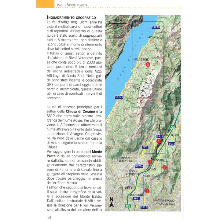 Kletterführer Val d'Adige plaisir