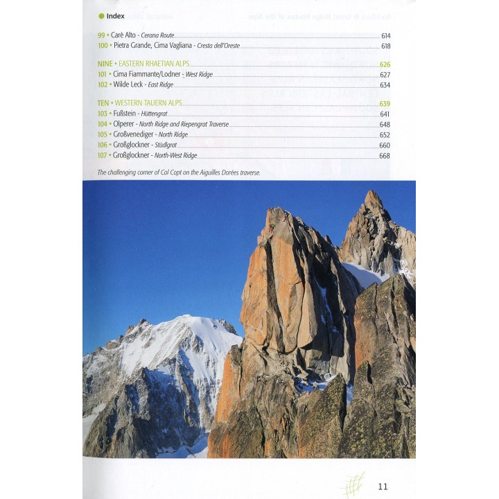 Great Ridge Routes of the Alps
