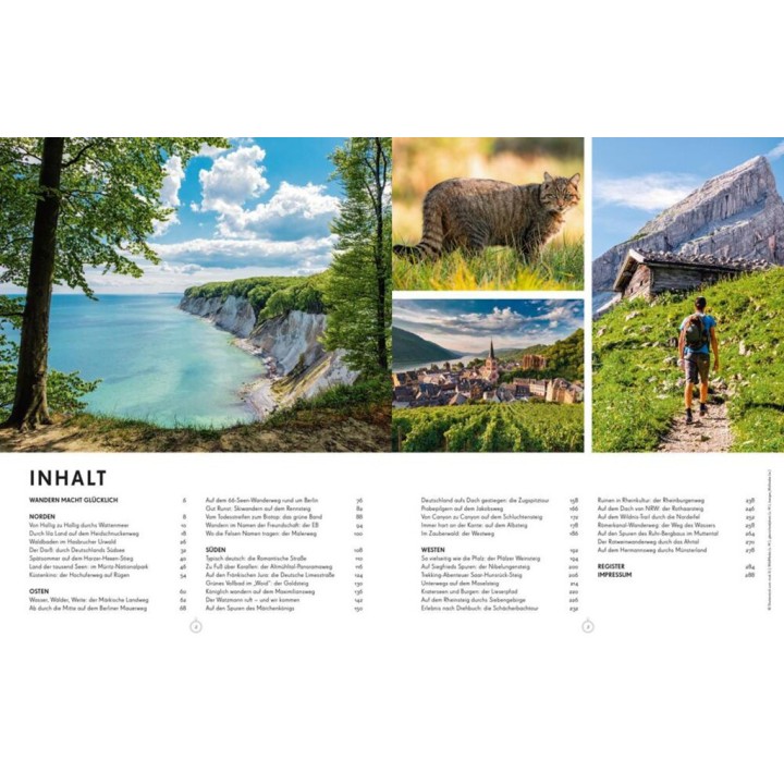 Legendäre Wanderrouten in Deutschland