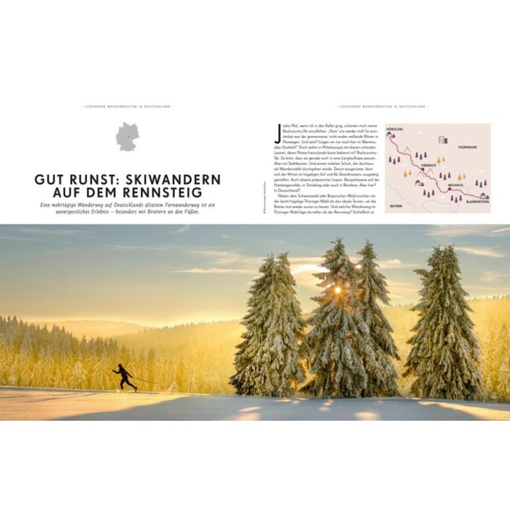 Legendäre Wanderrouten in Deutschland