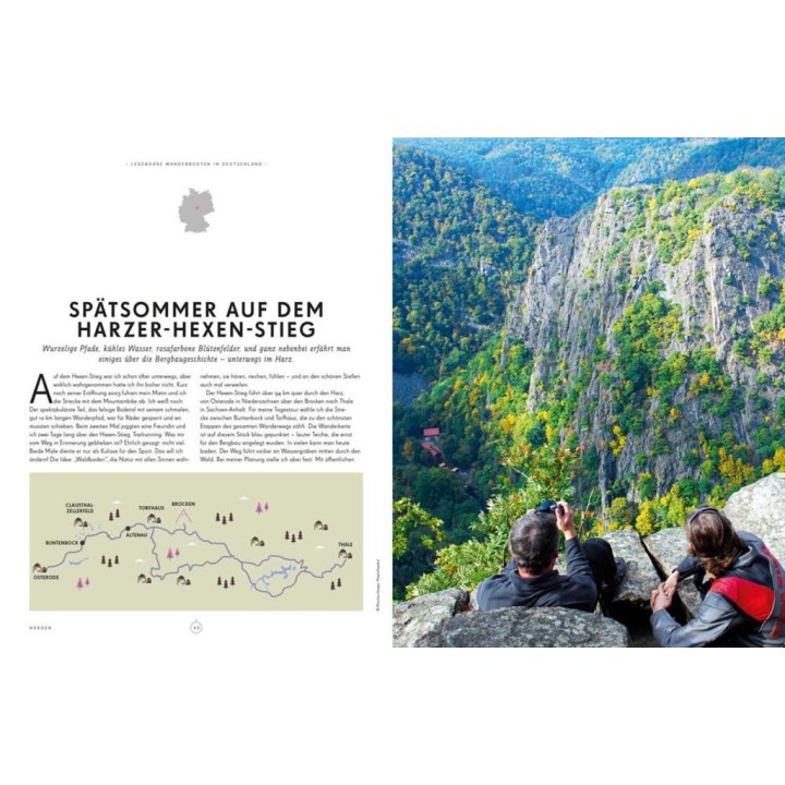 Legendäre Wanderrouten in Deutschland
