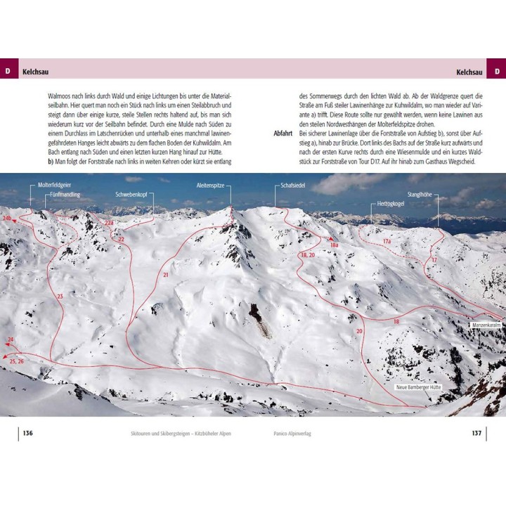 Skitourenführer Kitzbüheler Alpen