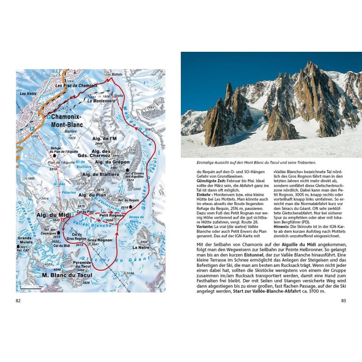 Skitourenführer Mont Blanc