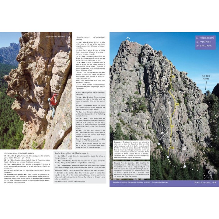 Kletterführer Bavella Corsica