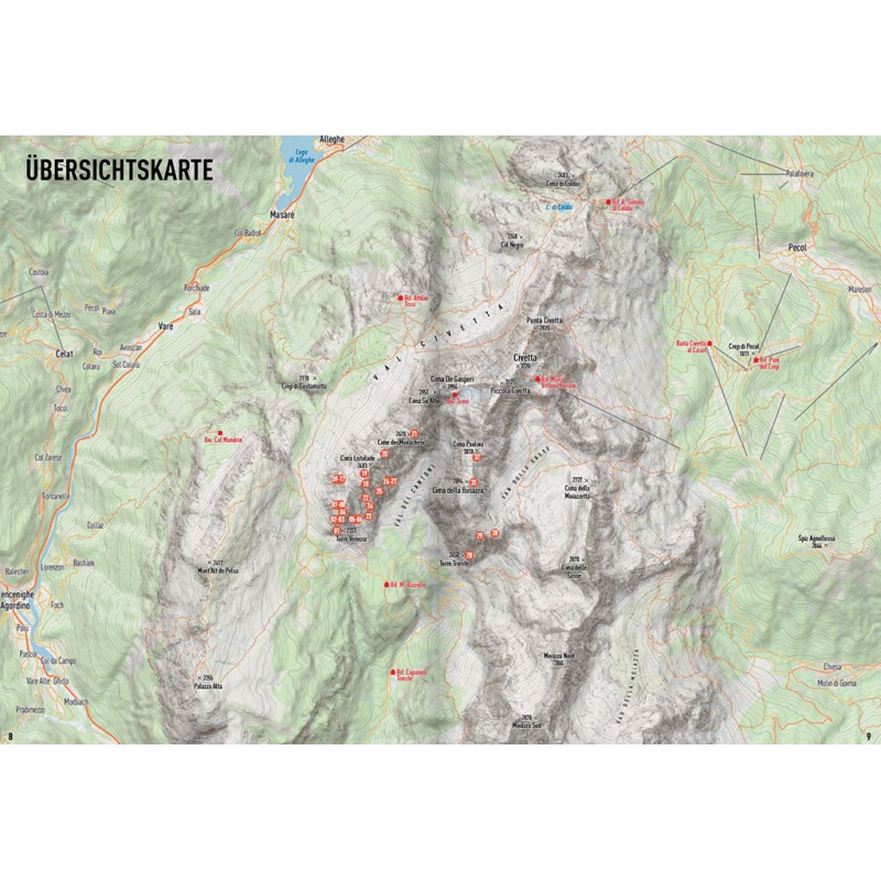 Kletterführer Civetta Südseite