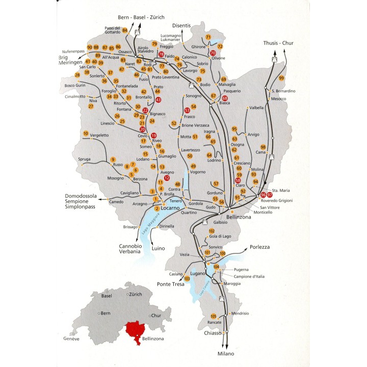SAC-Kletterführer Tessin / Ticino