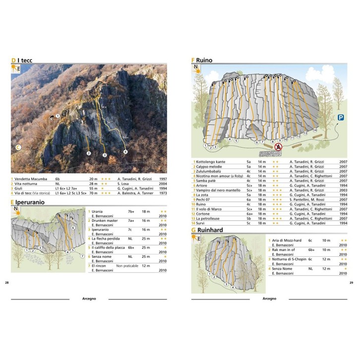 SAC-Kletterführer Tessin / Ticino