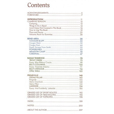 Kletterführer Central Oregon Rock