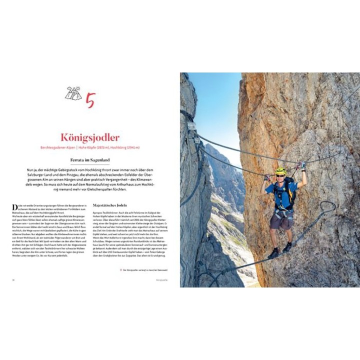 Die ultimativen Klettersteige in den Alpen
