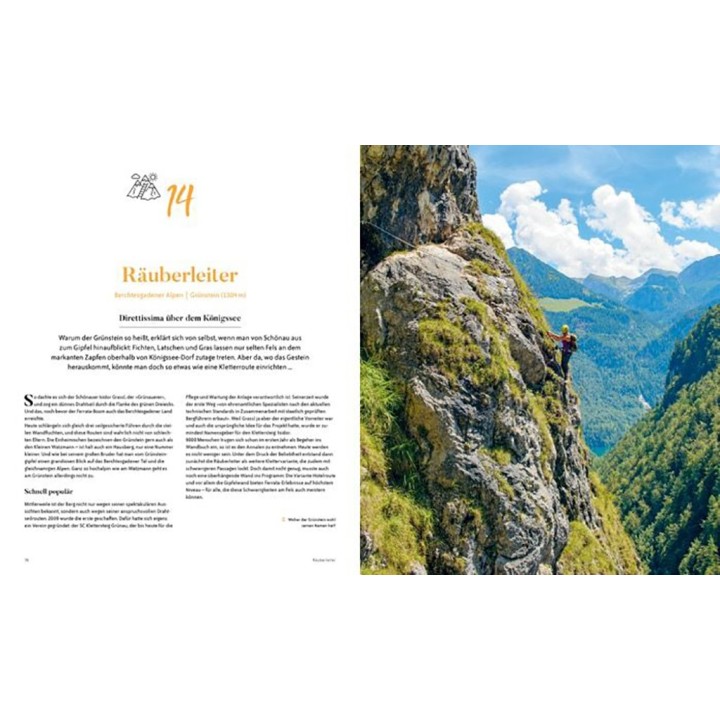 Die ultimativen Klettersteige in den Alpen