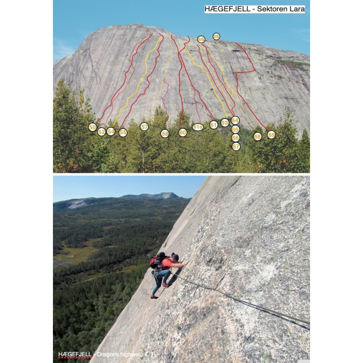 Ga Telemark -Klettern in Südnorwegen