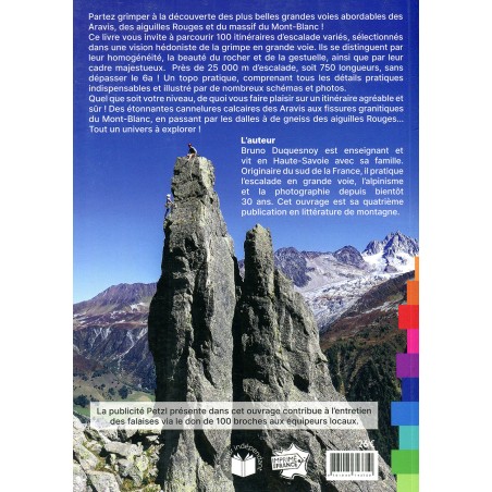 100 Grandes voies plaisir autour de Chamonix