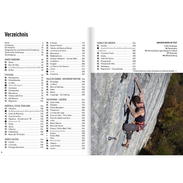 Kletterführer Trento und Valsugana Rock