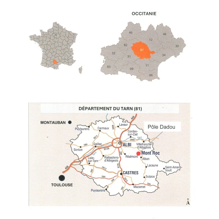 Kletterführer Pôle Dadou (Tarn)