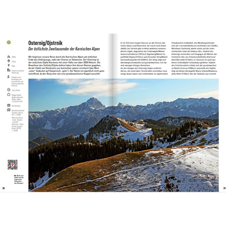 Karnische Alpen Wanderwege