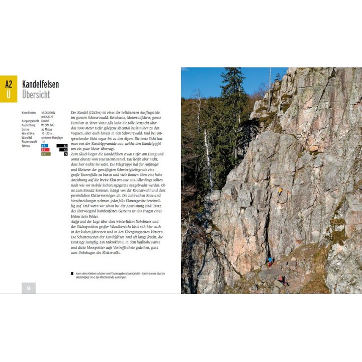 Kletterführer Schwarzwald Band Süd