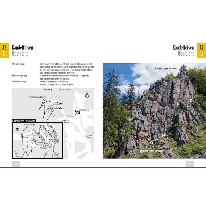 Kletterführer Schwarzwald Band Süd
