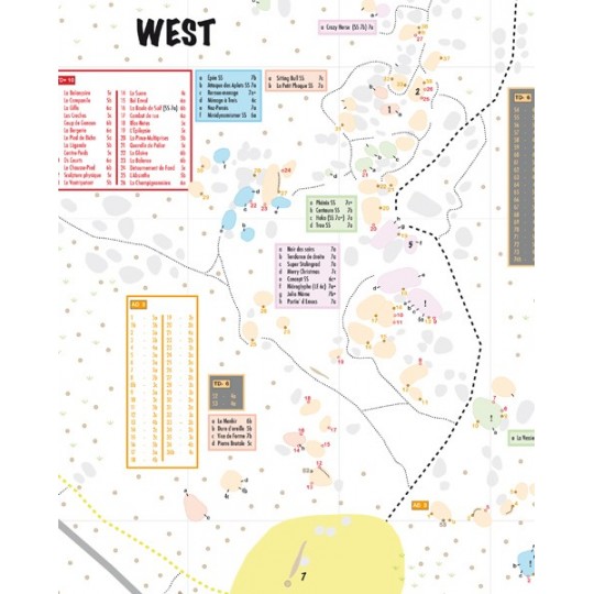 Fontainebleau Bouldermaps